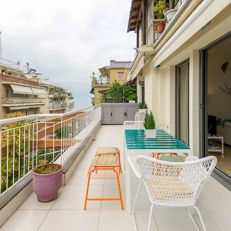 Stylish 3-bedroom & Terrace * Thessaloniki