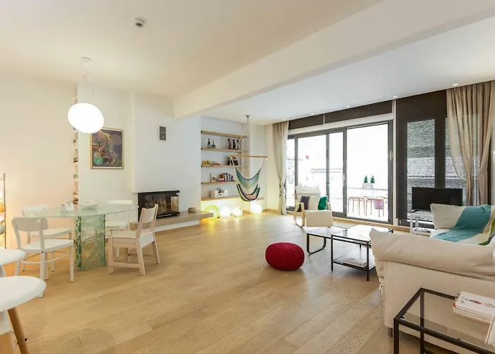 Stylish 3-bedroom & Terrace Apartmán Soluň